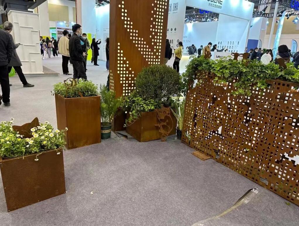 辽源耐候钢花箱